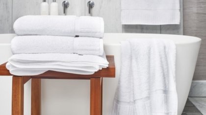 Welcome To Hotel hand towels
